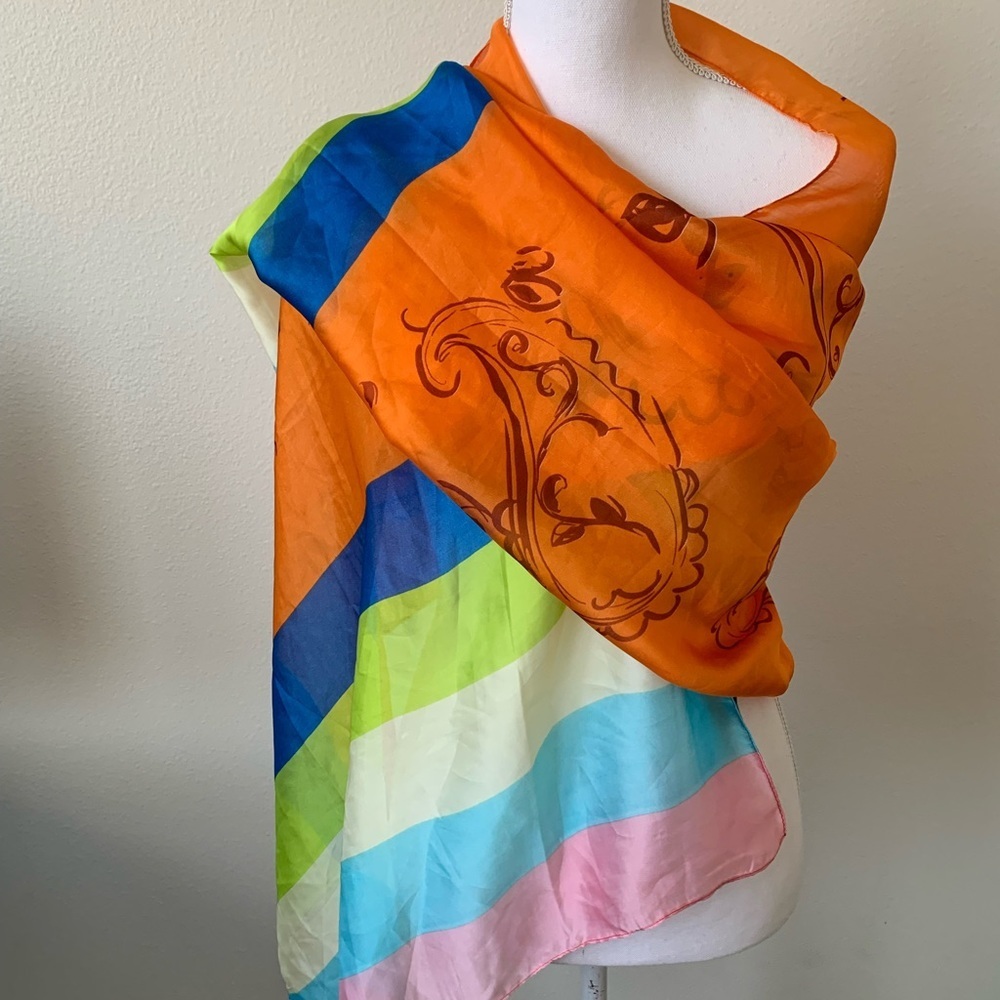 Silk scarf